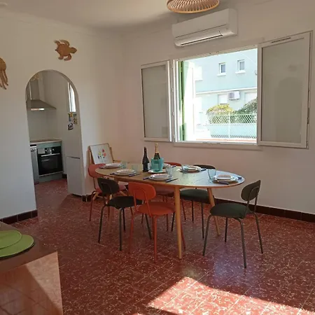 Maison Canetoise 2 Chambres, Clim, Parking, Wi-fi Proche De La * Canet-en-Roussillon